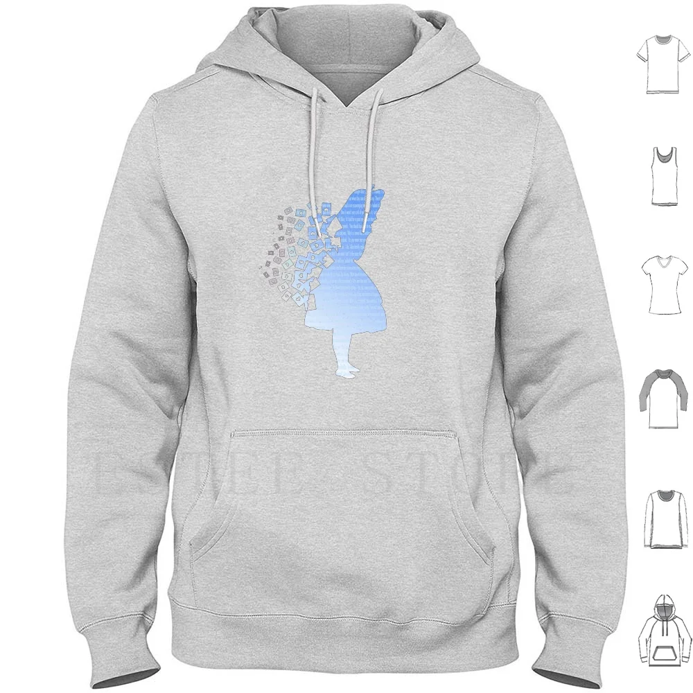 Толстовка Alice'S с длинным рукавом изображением героев мультфильма Алиса в элисе