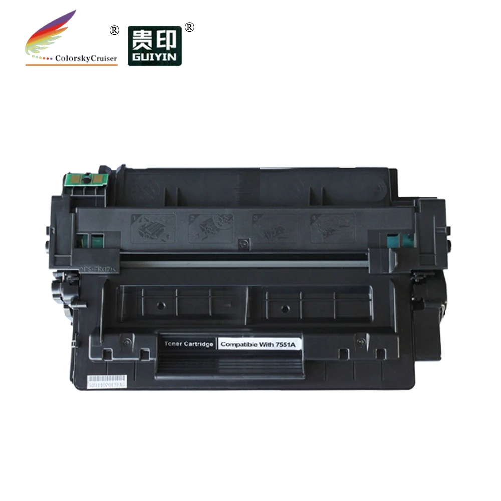 Картридж с тонером для HP Q7551A Q7551 Q 7551a 7551 51a P 3005 3005d 3005dn 3005n 3005x6 5 k freeDHL | Компьютеры и