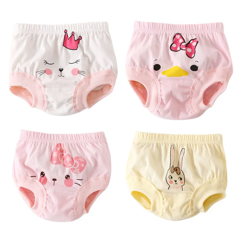 

Детские мягкие хлопковые трусики, трусики для девочек, нижнее белье для детей, красивые трусики, шорты для младенцев с милым котом