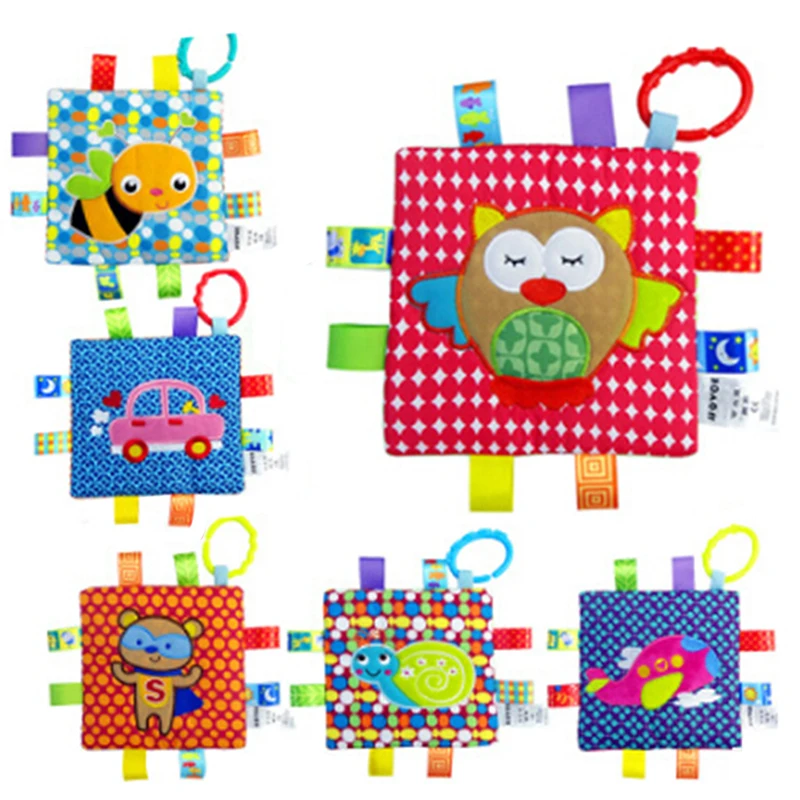 6 стилей милые Мультяшные полотенца для новорожденных мягкие куклы игрушки