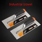 Поплавковый шпатель для бетона из углеродистой стали, 280x115 мм, набор для украшения дома, инструменты для строительной площадки
