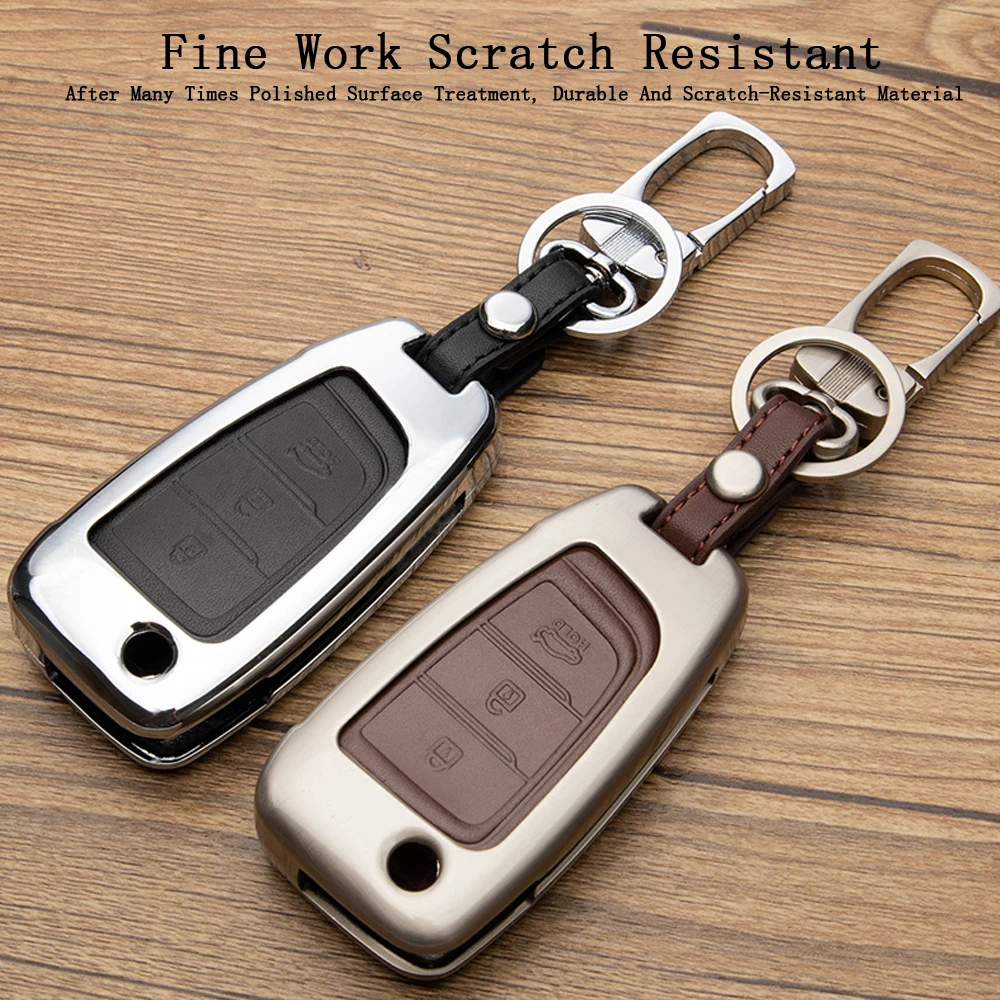 Горячая Распродажа автомобильный чехол для ключей брелок hyundai Elantra Solaris 2016 2017 2018