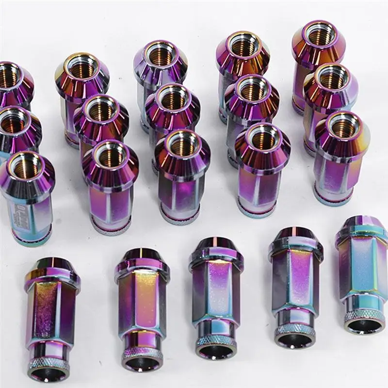 20 шт. гайка для блокировки колес алюминиевая железная Противоугонная шин