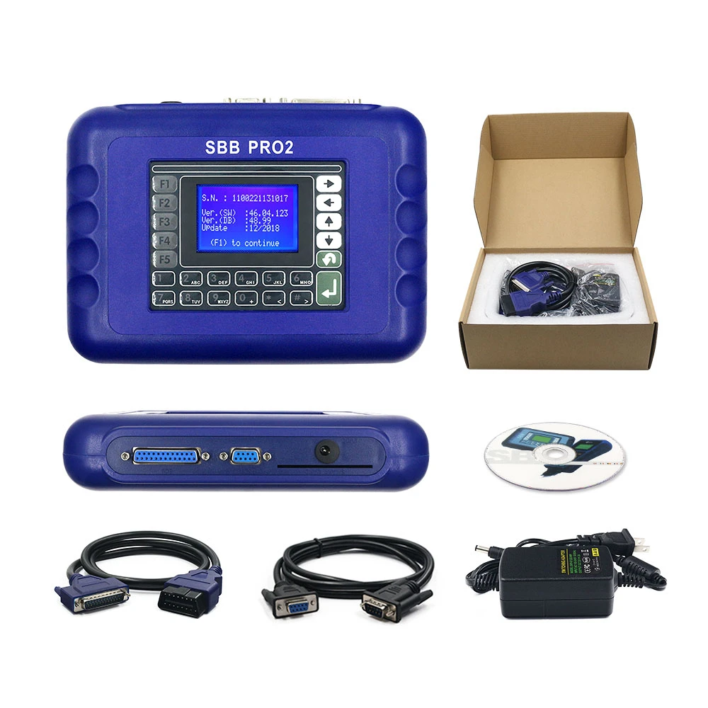 Последняя новинка SBB Pro2 V48.99 V48.88 V46.02 Mini Zedbull Auto программатор ключей Pro 2 48 99 88 Zed Bull OBD2