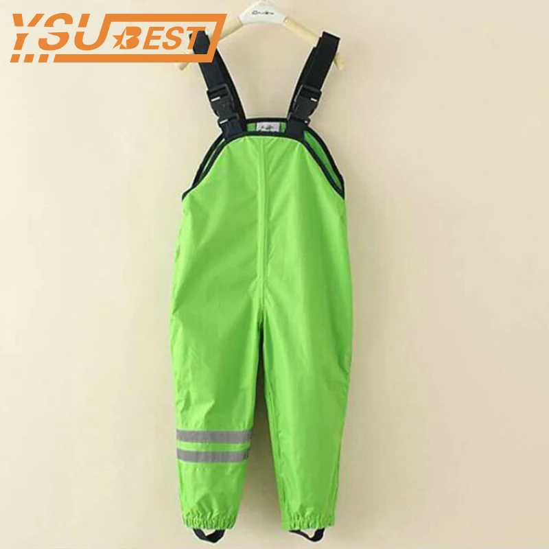 Детские комбинезоны брюки уличные штаны для девочек и мальчиков 1 7 лет