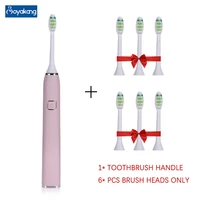 boyankang sonic electric toothbrush intelligent reminder 5 cleaning modes ipx7 waterproof dupont bristles wireless charging