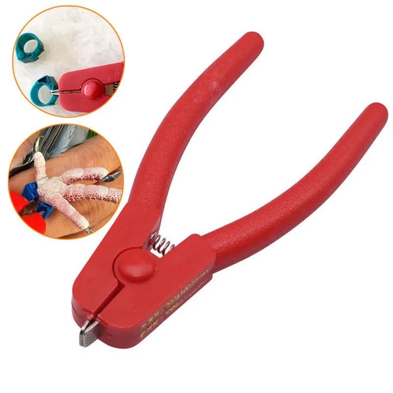 

1Pcs Professional Pigeon Electronic Ring Multi Function Disassembly Ring Tool Opening Ring Pliers Removal Ring Pliers Accessory