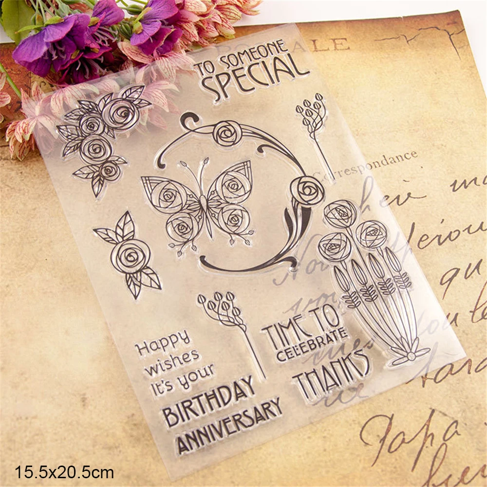 Flower Vine Metal Cutting Dies and Clear Stamps Set New 2019 Christmas Scrapbooking Make Card Album Craft Stencil Arrivals |