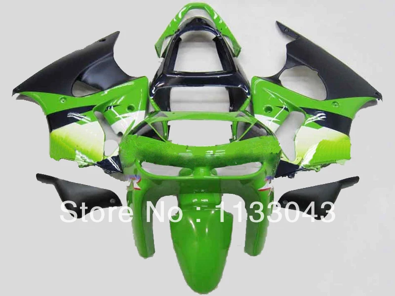 

100%NEW 100%NEW Green BLK Fairings For KAWASAKI Ninja ZX-6R 98-99 ZX 6R 1998-1999 ZX6R 98 99 ZX 6R 1998 1999 Fairing Kits #77Y1