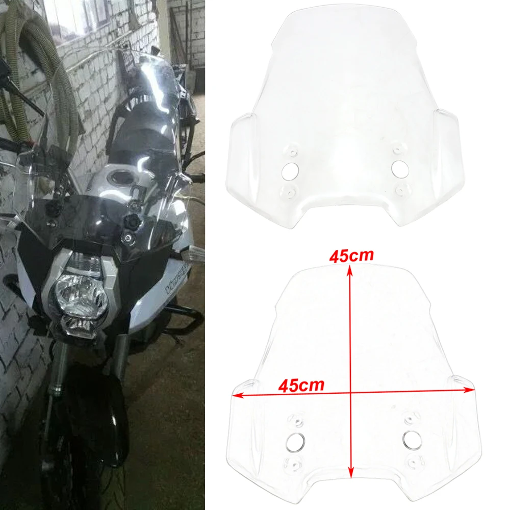 Защита для ветрового стекла мотоцикла защита Kawasaki Versys 650 1000 2015 2018 2012 2014