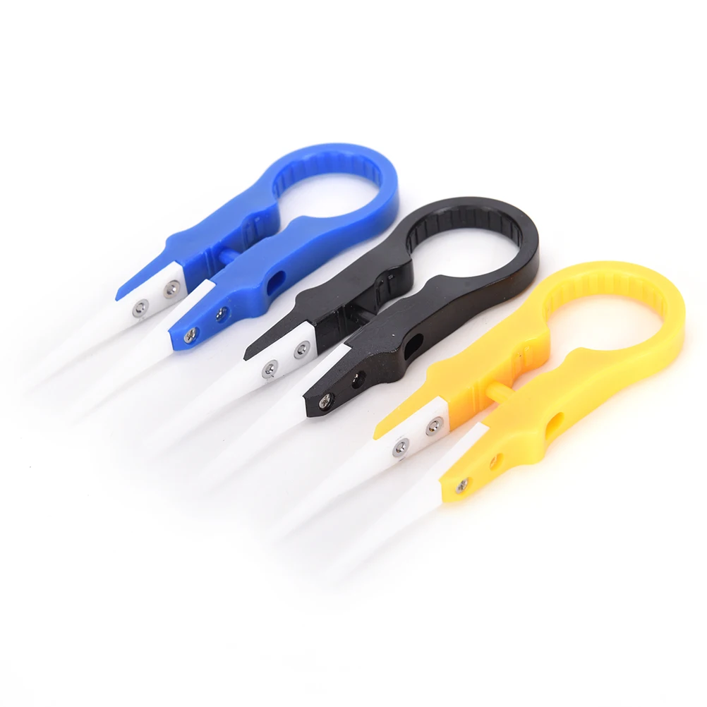 

1Pcs Multifunction Ceramic Tweezer DIY Hand Tool High Quality Vaper Tweezers Wholesale Random Color