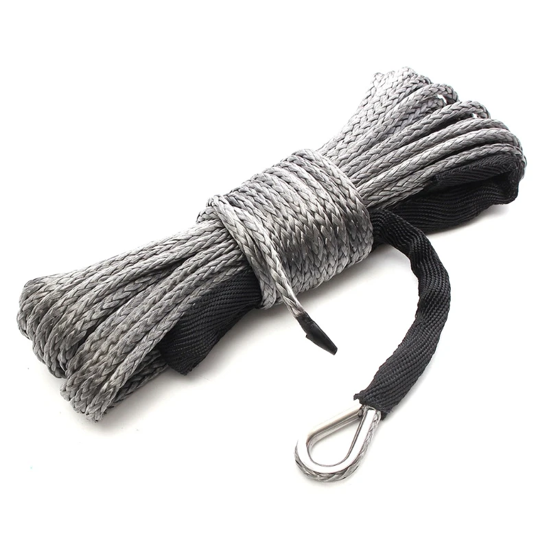 

2021 New Synthetic Tow Cable Towing Strap Rope Hauling Pulling Line with Hooks Emergency
