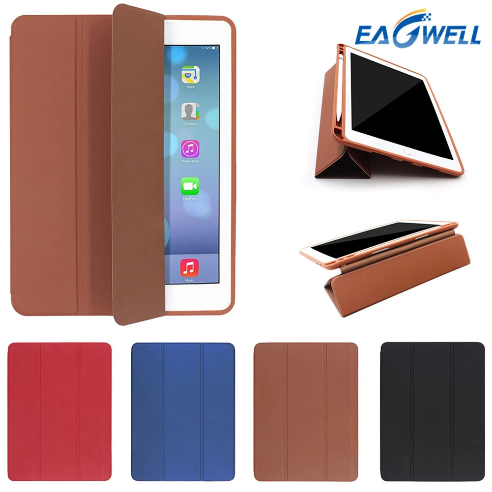 

Smart Tbalet Case Slim Stand Cover For iPad Pro 10.5 inch 2017 With Pencil Slot Tablet Cover Protectiver Shell Flip Leather Case