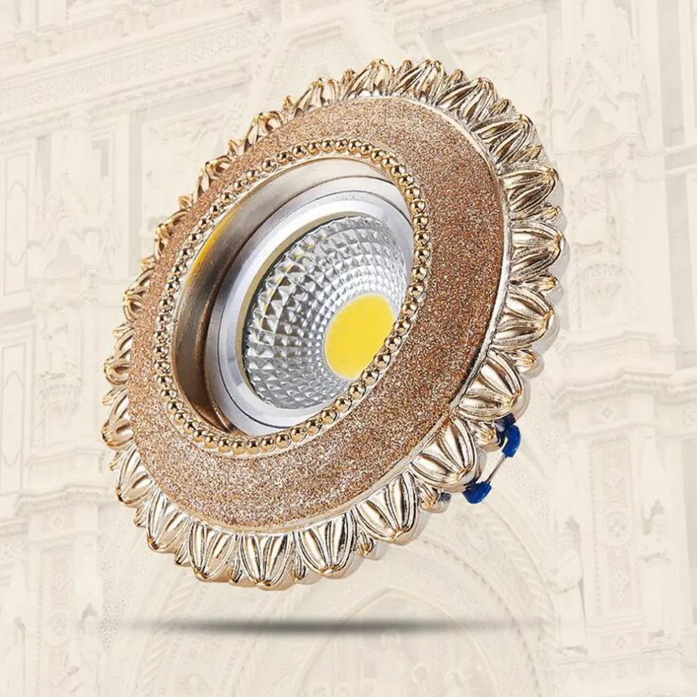 Европейский стиль смолы светодиодный прожектор для помещений Замена люстра