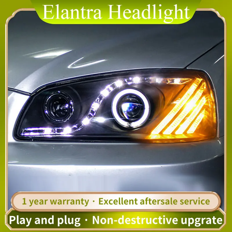 

For Hyundai For Elantra Avante 2004-2008 Year Front Light With Bi-Xenon Projector
