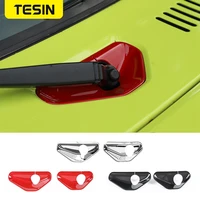 tesin car stickers for suzuki jimny carbon car windshield wiper seat cover decal frame trim fit for suzuki jimny 2019 2020 2021