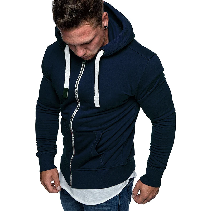 Толстовка на молнии мужская толстовка с капюшоном мужские толстовки воротником