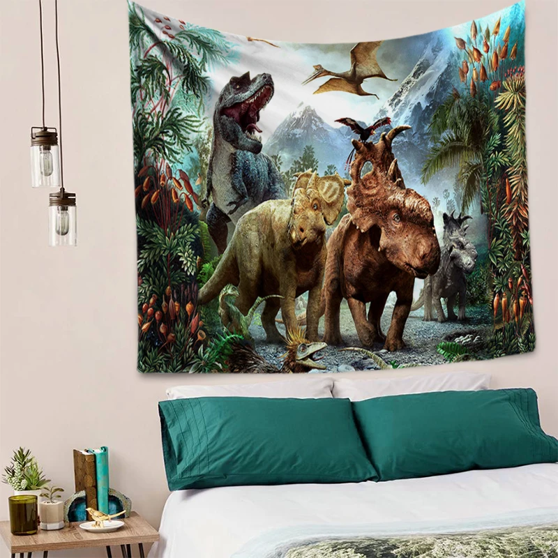 Удивительная Фантастическая лошадь волк тигр гобелены с изображением животных
