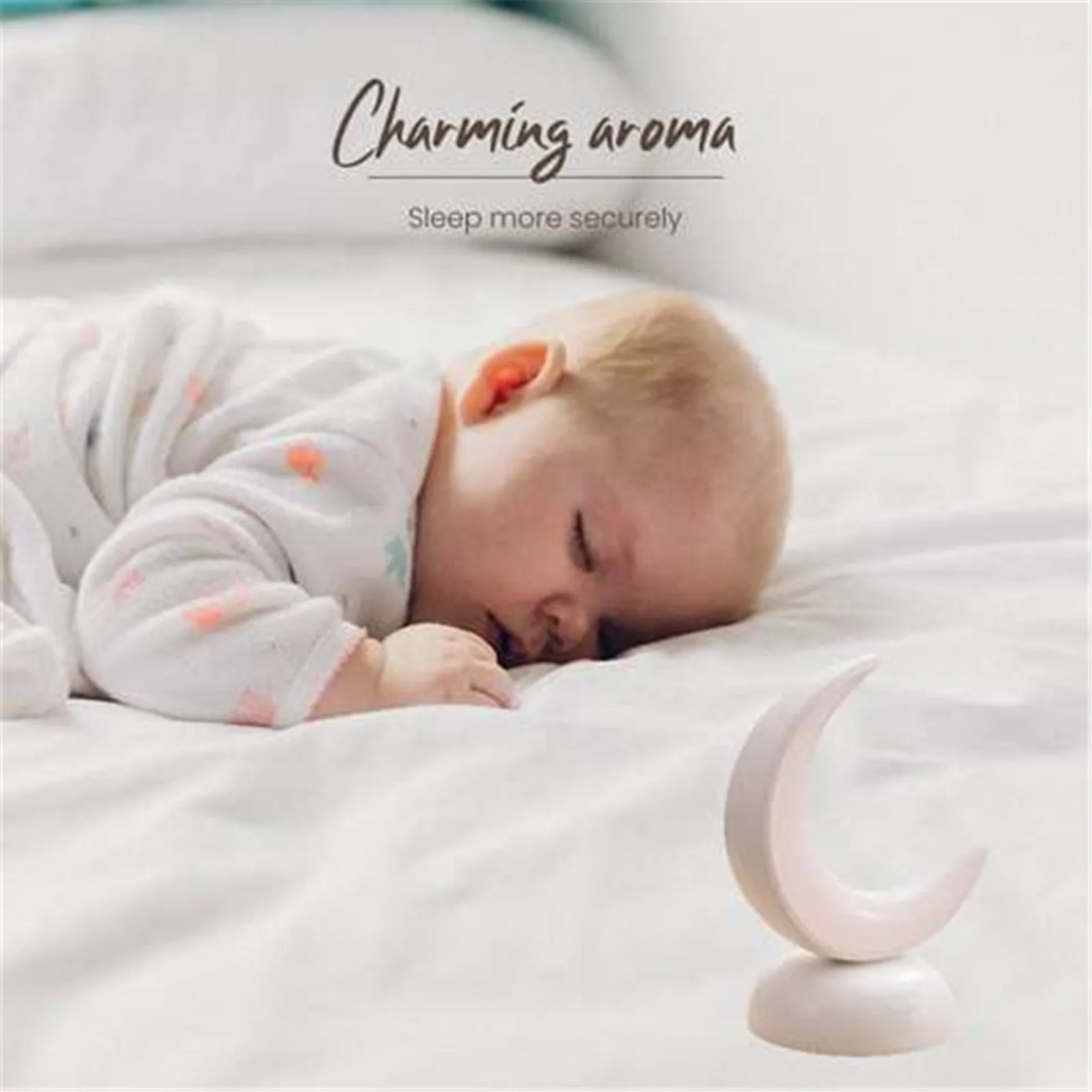 

Moon Aromathe Lamp Warm Night Lamp Night Feeding Lighting With Bedroom Lamp convenient Home & Living warm feeling
