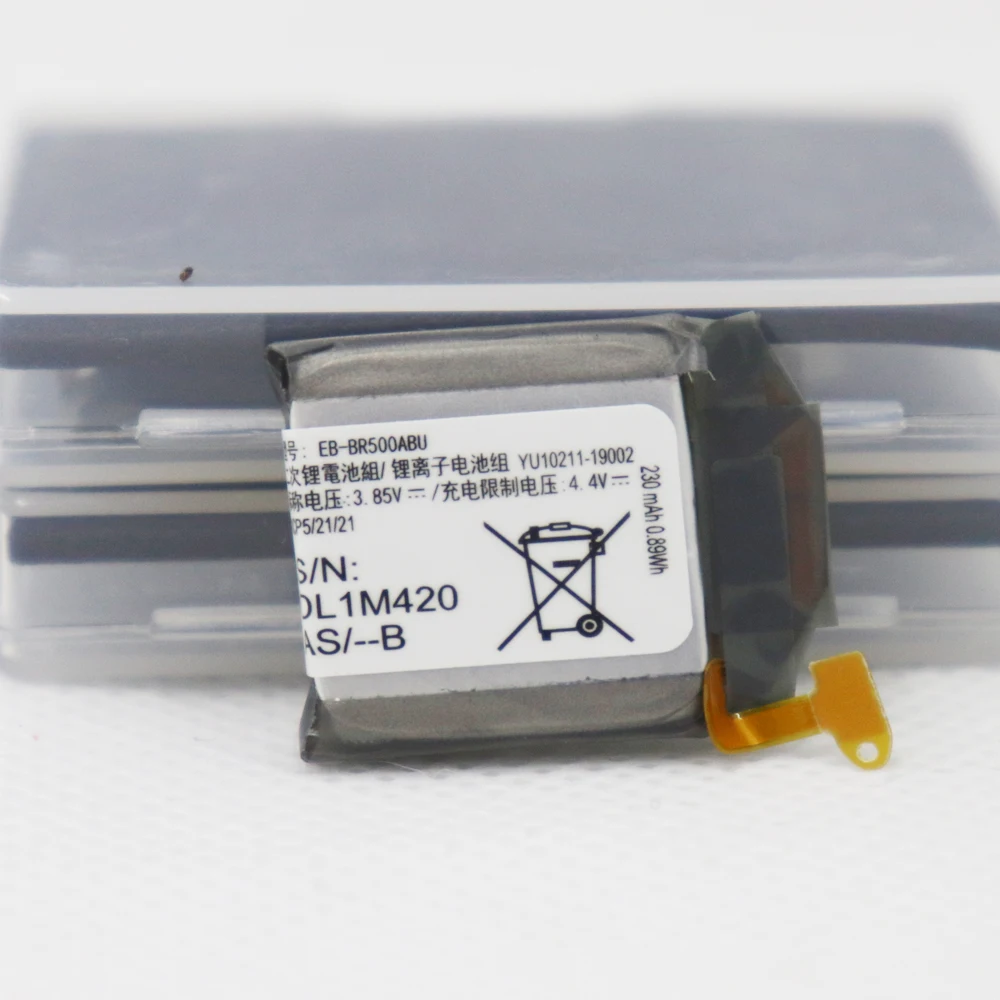 Аккумулятор ISUNOO 230 мА · ч EB-BR500ABU для Samsung Galaxy Watch Active SM-R500 инструменты ремонта -