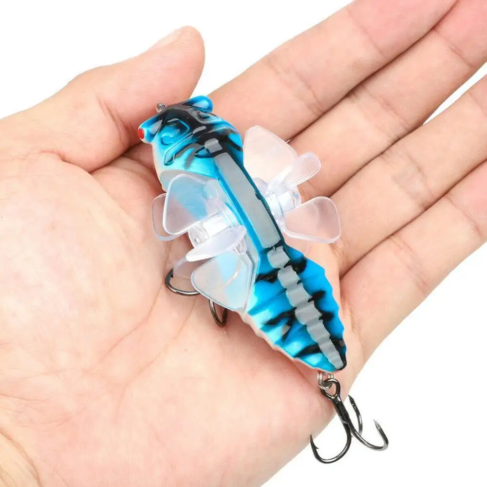 Луя в виде цикады из воды приманка Luya узнал бионная Пластик жесткие приманки