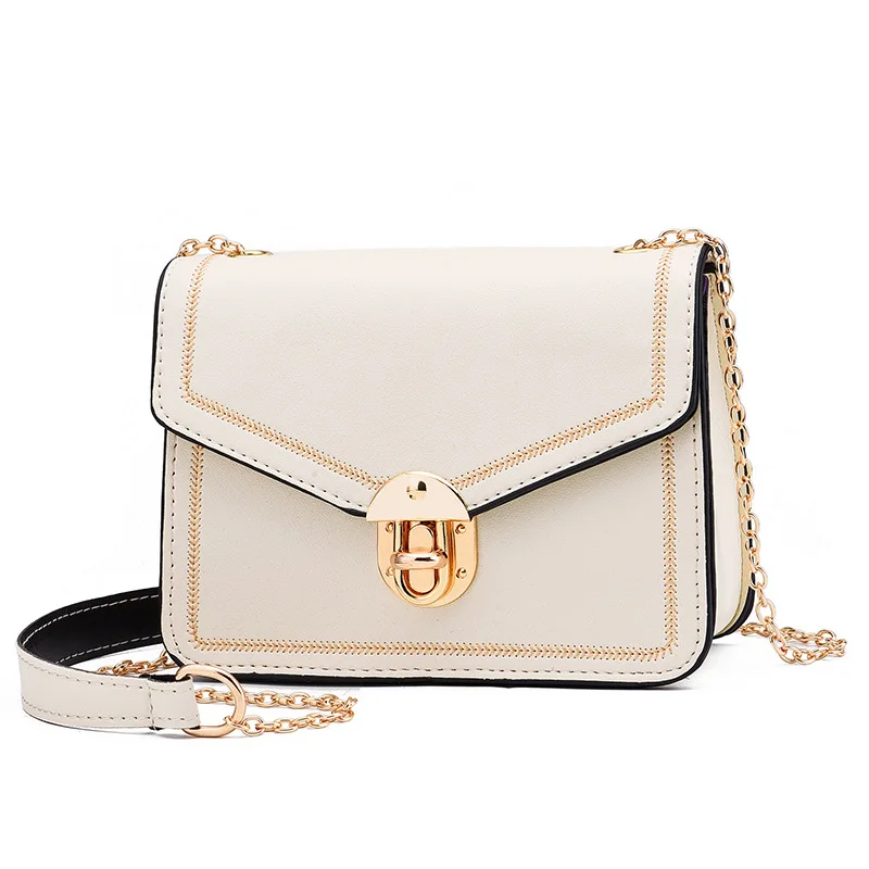 

Hair bag women's summer new trendy women's bag one-shoulder stiletto chain bag fashion locks hit small square bag