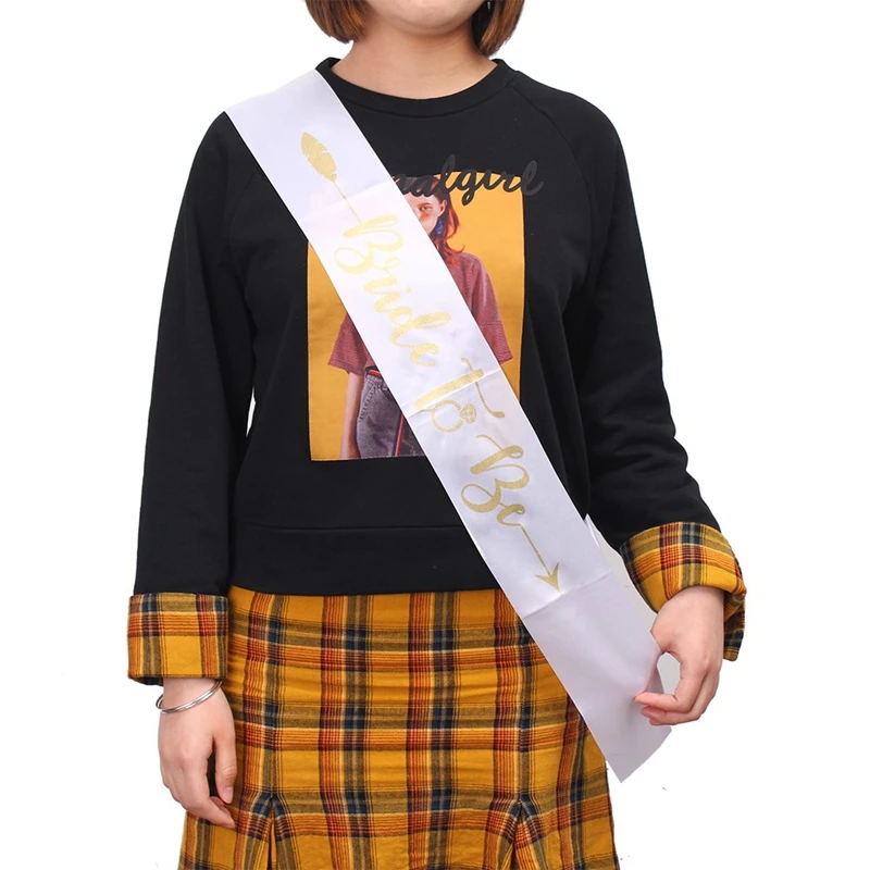 

7pcs/set Bride to Be Sash Short Queen Hot Mama Bachelorette Party Sash for Hen Party Wedding Decoration Team Bridal Shower