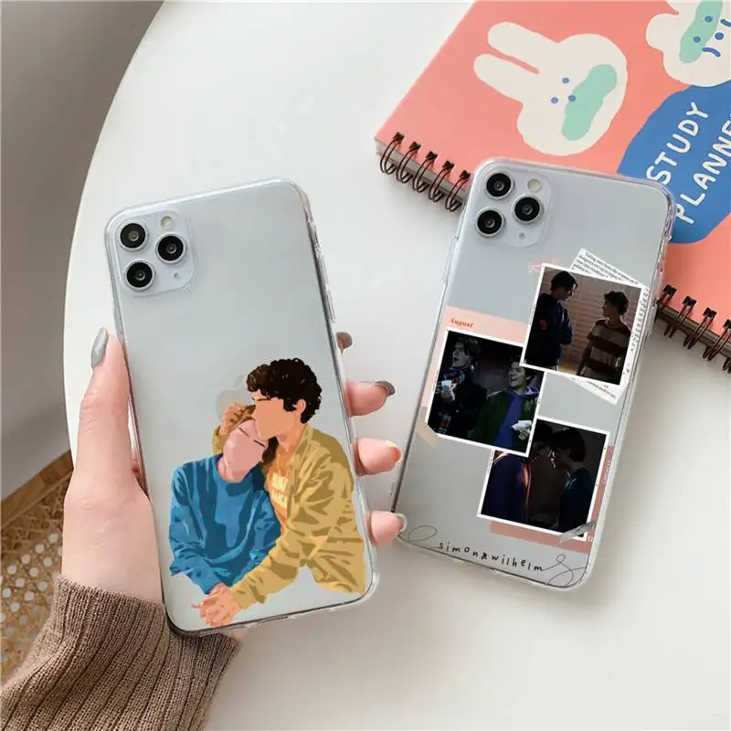 

Young Royals Phone Case Transparent for Clear iPhone case 11 12 mini pro XS MAX 8 7 6 6S Plus X 5S SE 2020 XR
