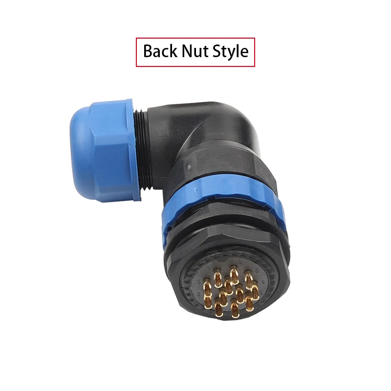 SP28 локоть серебряные гайки для уха тип Водонепроницаемый разъем IP68