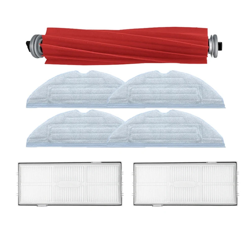 

7Pcs for Xiaomi Roborock S7 T7S Plus Vacuum Cleaner Replacement Parts Main Brush Mop Cloth Filter for Household Cleaning