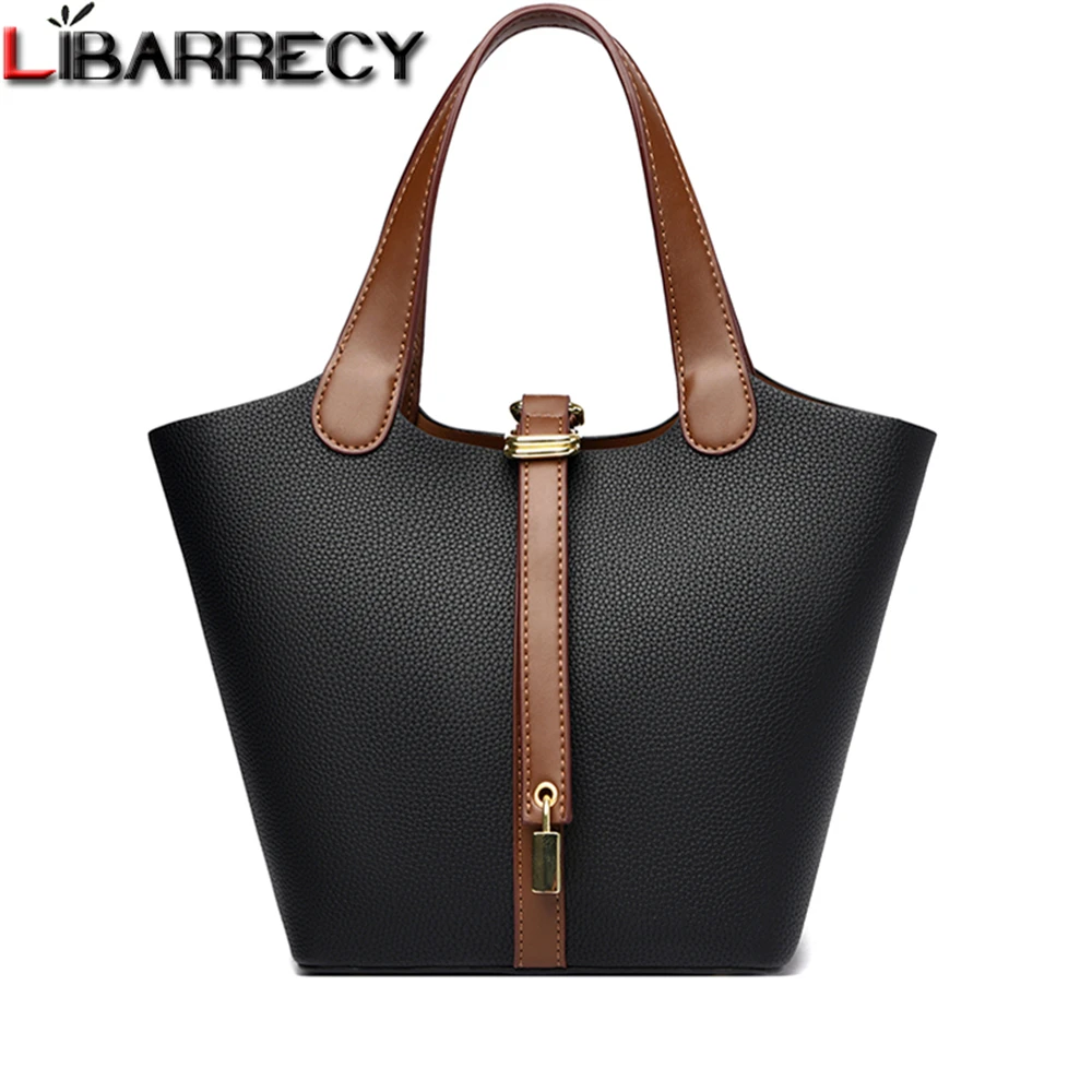 

Panelled Designer High Quality Leather Women's Handbags 2021 Fashion New Multifunctional Ladies Shoulder Messenger Bag Sac Femme