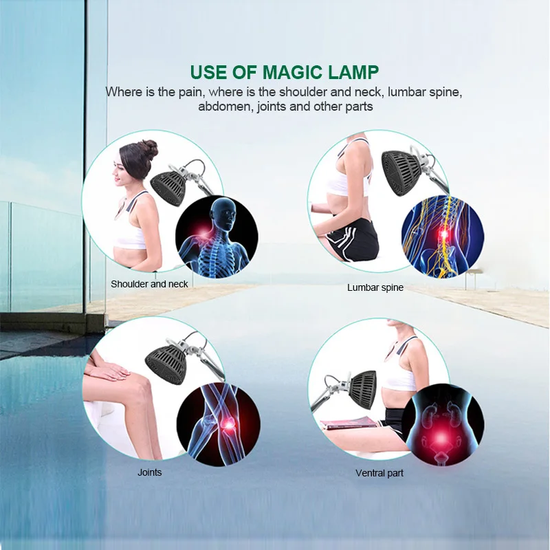 Инструмент для лечения протрузий с поясничным диском инфракрасная лампа