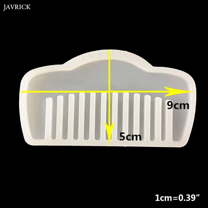 

10Pcs Comb Crystal Epoxy Resin Mold Jewellery Casting Silicone Mould Handmade DIY Craft Jewelry Making Cosmetic Tools