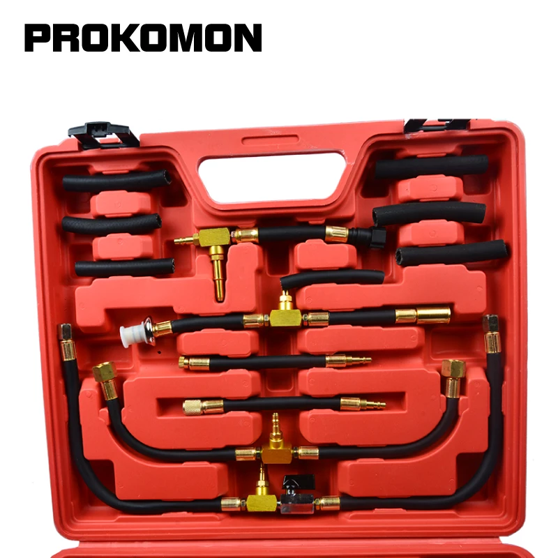 0 140 PSI топливный инжектор тестер инжектора манометр бензин|Инструмент| |