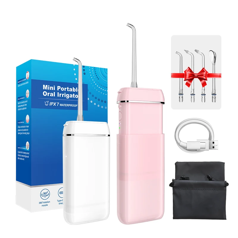 

Mini Oral Irrigator Water Flosser Dental Portable Irrigator Teeth Bucal Tooth Cleaner Waterpulse Water Flosser Teeth USB
