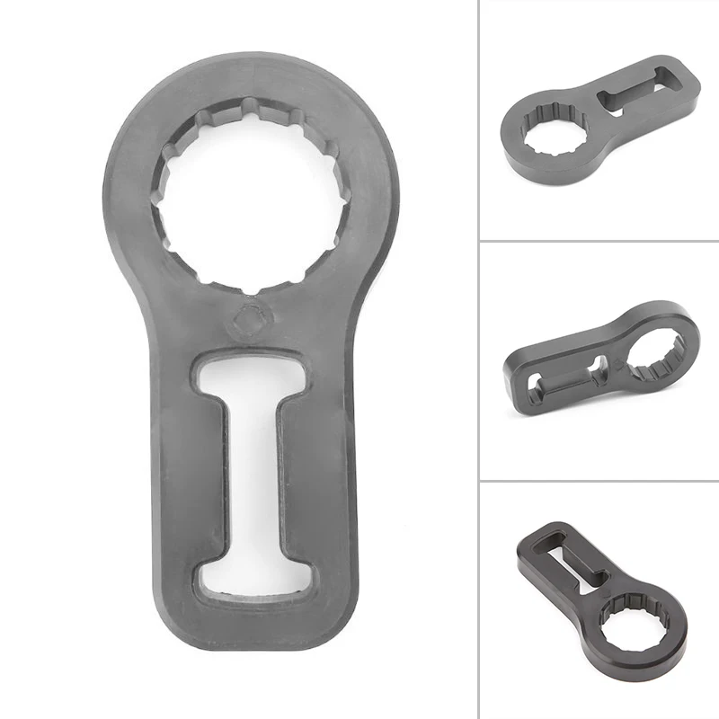 

Rubber Handle Holder Black High Lift Polyurethane 12.5cm Accessories Anti
