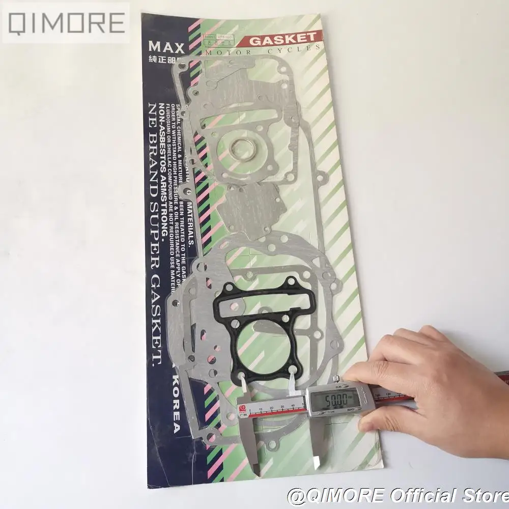 Полный комплект прокладок для 4 тактного мопеда мотовездехода QUAD 139QMB скутера GY6 100