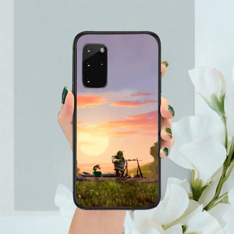 

Cartoon Moive Shrek pattern Phone Case funda coque For Samsung Galaxy note A 21s 31 50 51 71 30 20 10plus S 10 9 20 J4 2018