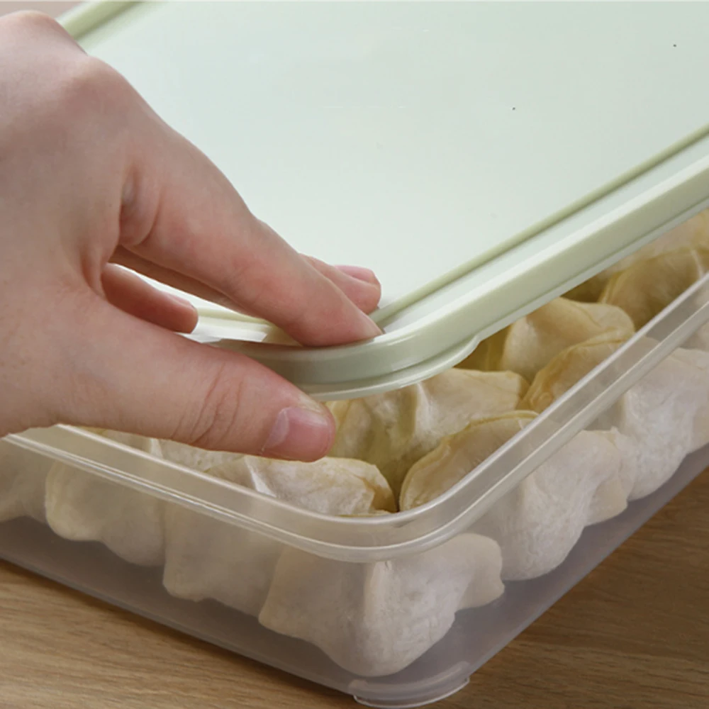 Один многослойный для холодильника Еда пельменей герметичный контейнер