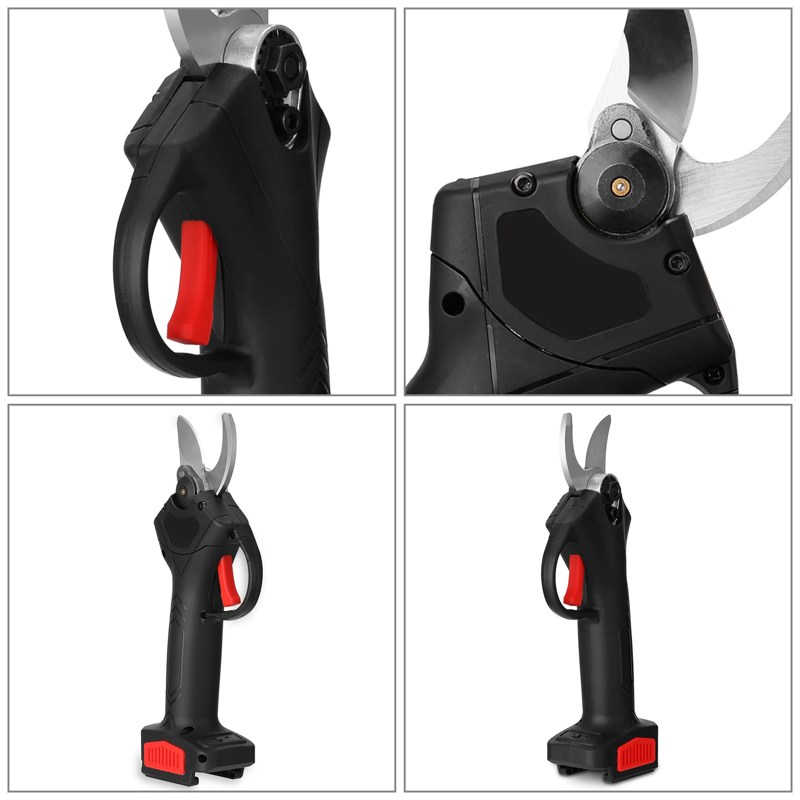 

Electric Shear 21V Cordless Electric Pruner Pruning Shear Efficient Fruit Tree Bonsai Pruning Branches Cutter Landscaping Tool