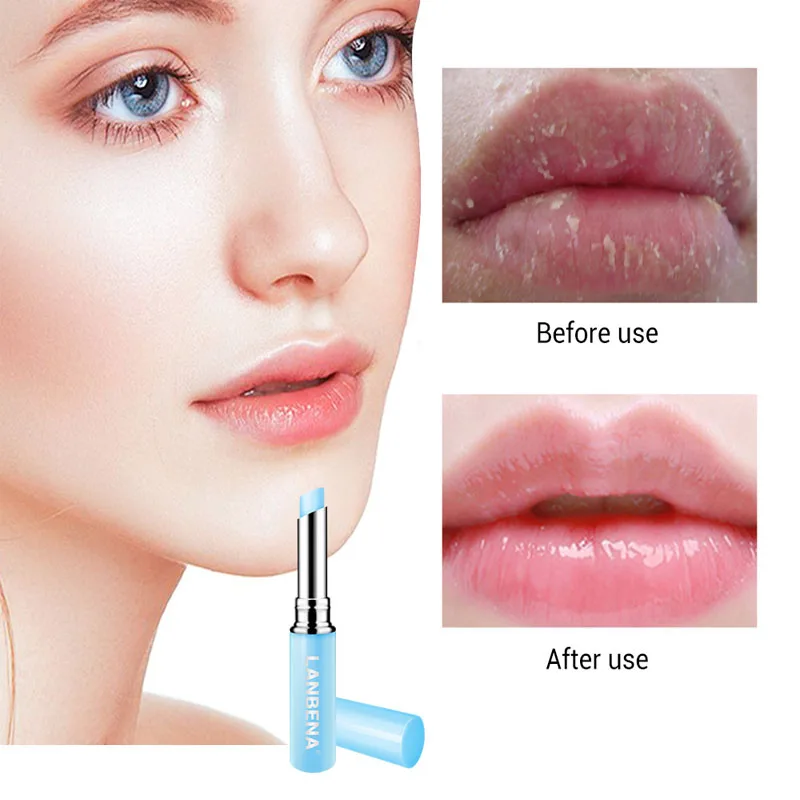 

Hyaluronic Acid Lasting Nourishing Lip Balm Moisturizing Reduces Fine Lines Relieves Dryness Repairs Damaged Lip Care LANBENA