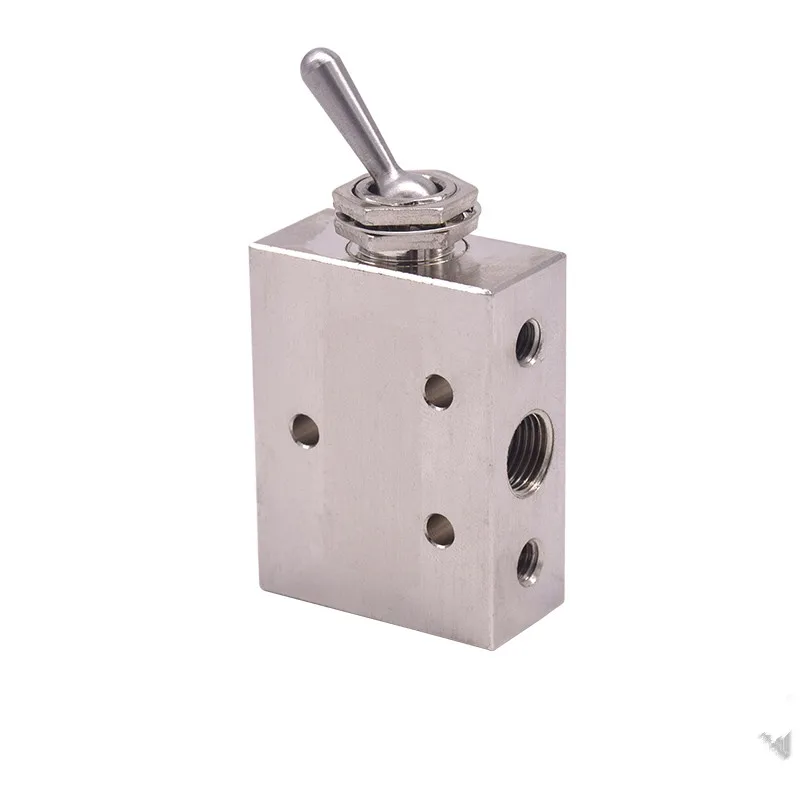 1PC Pneumatic 2 Position 5 Way Toggle Valve Switch Mechanical Hand 1/8&quotBSP Knob | Обустройство дома
