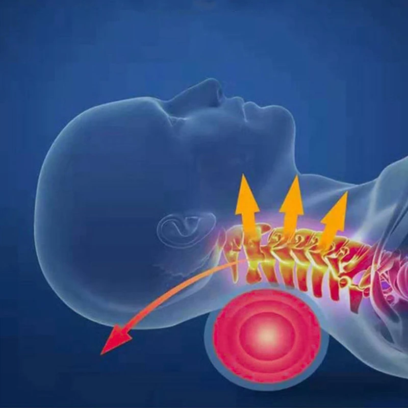 Физиотерапия подушка-массажер шейный ремонт коррекция сна жесткая гречневая