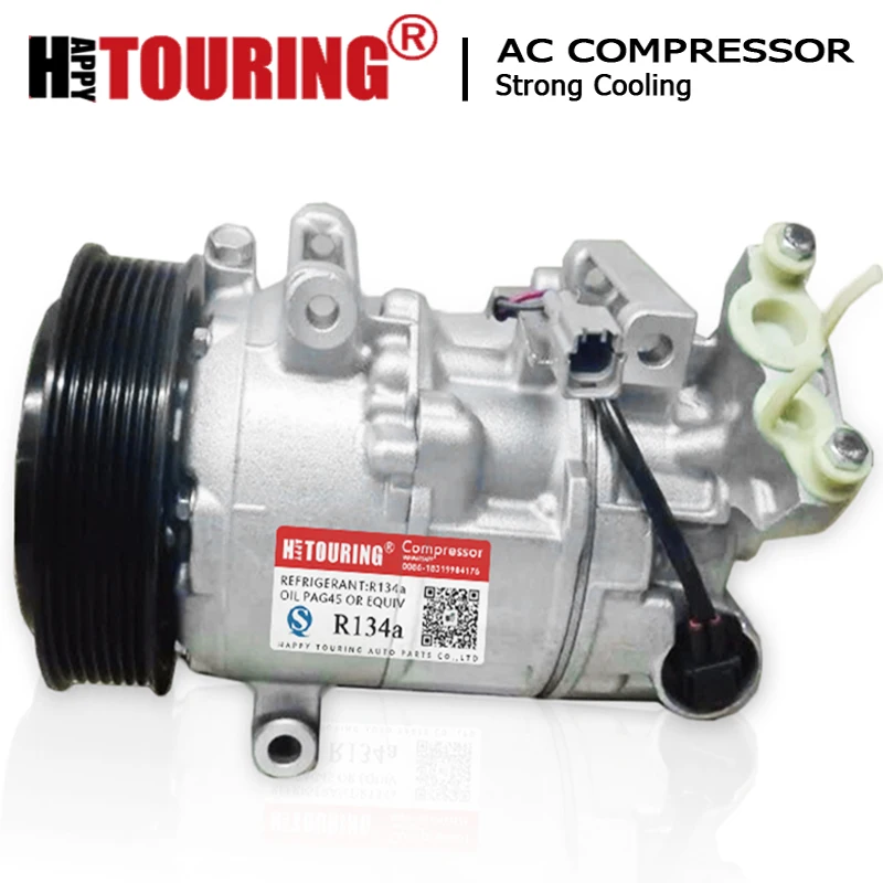 

6SEL14C AC Compressor for Renault Megane 2.0 CVT Petrol 447150-0010 447150-0011 447150-0012 447150-0013 8200956574 92030205