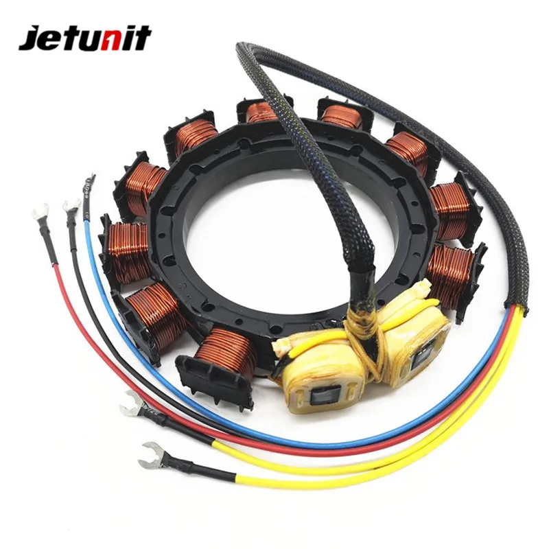 Подвесной статор JETUNIT для Mercury 1972-1981 40HP 10amp 2Cyl 398-5255398-5256398-4770174-5255 18-5856 | Автомобили и