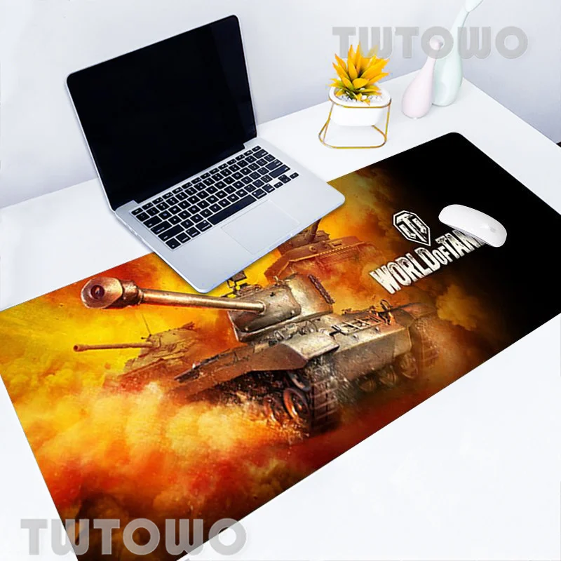 

Mousepad Custom New XXL MousePads Desk Mats Mouse Mat World of Tanks Soft Office Carpet Natural Rubber Table Mat