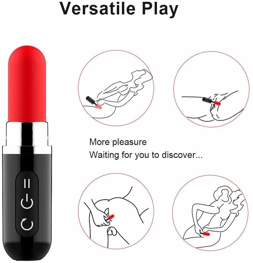Мини-вибратор небольшая силиконовая помада клитор вибраторы интимные игрушки