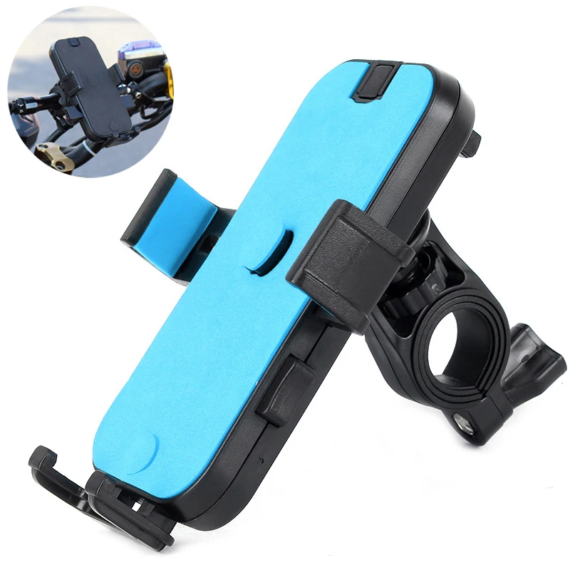 

Bicycle Phone Holder For iPhone Samsung Motorcycle Mobile Cellphone Holder Bike Handlebar Clip Stand GPS Mount Bracket