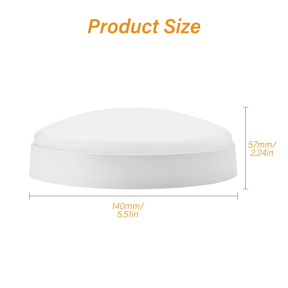 Светодиодный ультратонкий настенный светильник Ellipse/round с датчиком