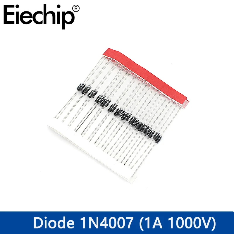 100pcs 8 Value schottky diode Rectifier Diodes kit 1N4148 1N4007 1N5819 1N5399 1N5408 1N5822 FR107 FR207 Fast Switching Diode